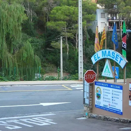 Kamp alanı Camping El Maset